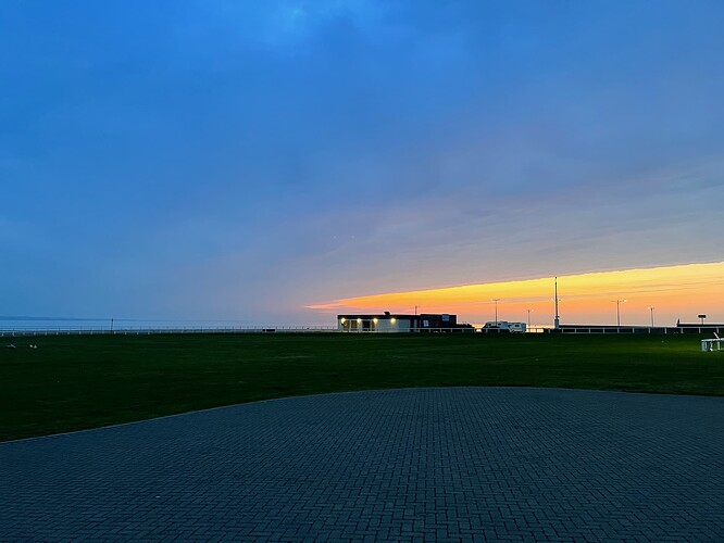 Waiting for the sunrise. <br />