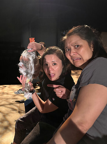 That chicken isn't looking so good.