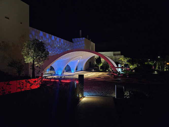 It was a beautiful hotel