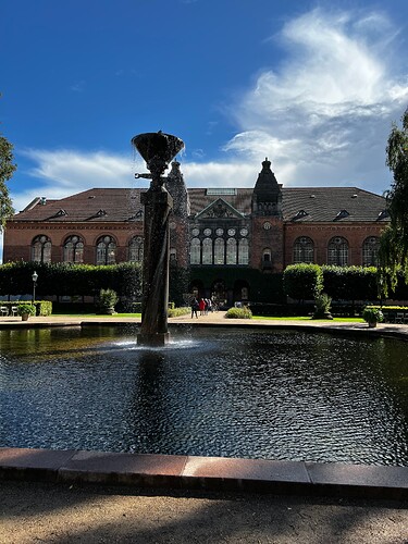 The Garden of the Royal Library. (Det Kongelige Biblioteks Have)
