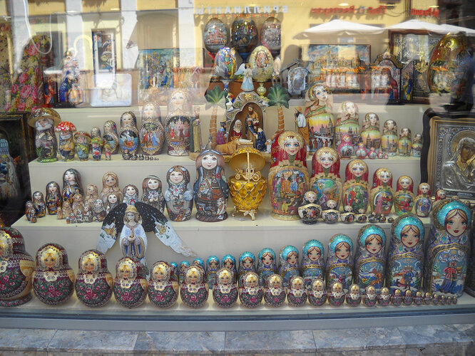 Nothing like a little tourism on Arbat