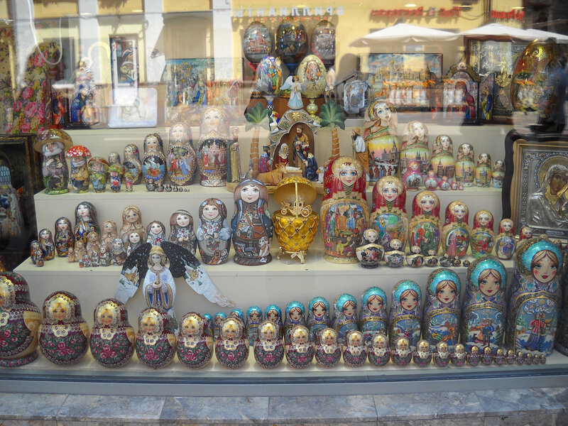 Nothing like a little tourism on Arbat