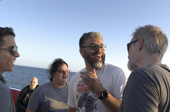 The cruise was tons o' fun (l to r, Juan, Andrei, Jean, Falco, Me)