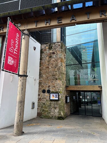 Had to check out the unis theatre.