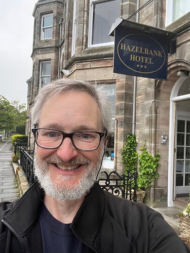 The required selfie.