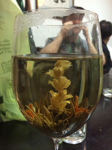 A different, but beautiful tea.