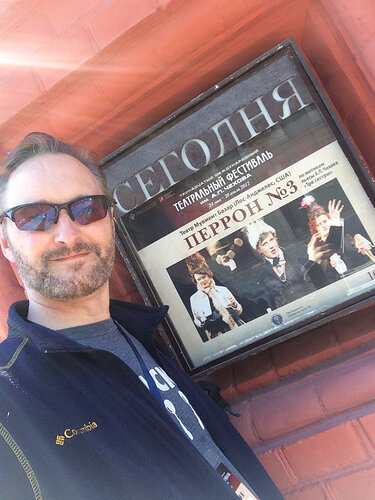 I never tire of seeing the show title in other languages. How about French or Italian next?