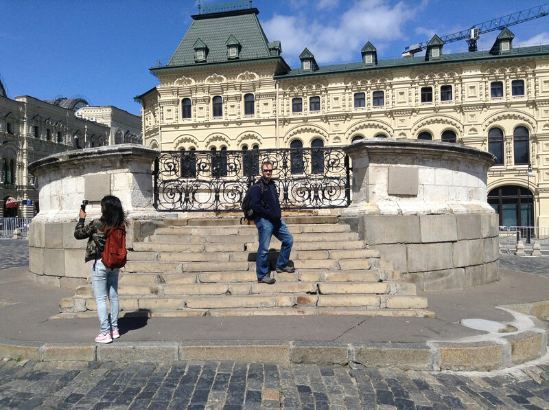 Lobnoye Mesto - a place in Red Square for Tsar's decrees and religious ceremonies. Contrary to what I'd heard...public executions were on scaffolds nearby at Vasilevsky Spusk.