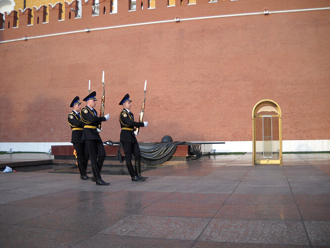 The changing of the guard