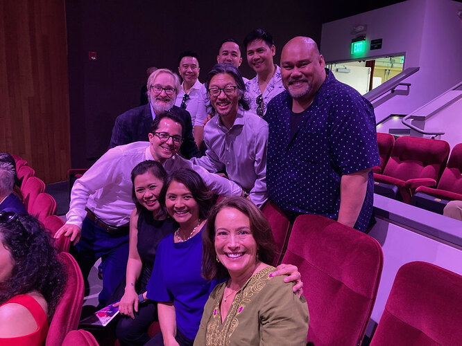 Some of the gang at Hot Brunch