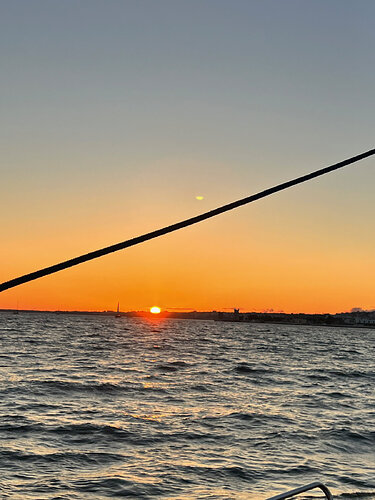 A beautiful way to end a cruise