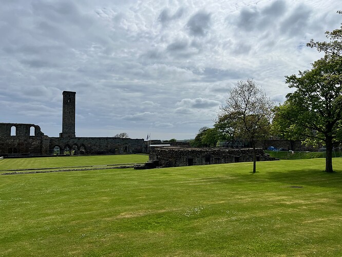 First sight of the Cathedral grounds.