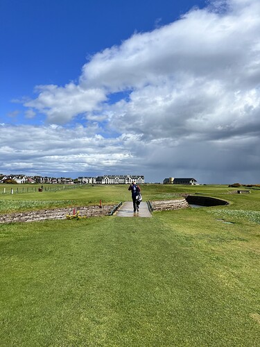 When the storm cleared and we started our way up 18.