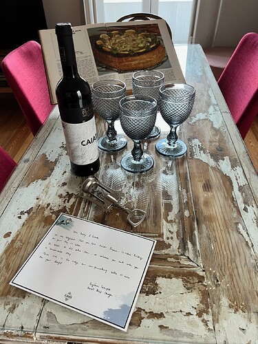 A lovely arrival gift!