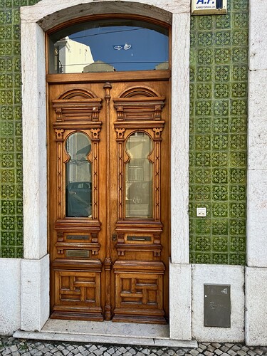 The tiles are beautiful