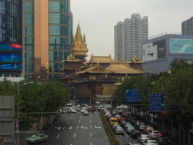 Jing An Temple. Shanghai.