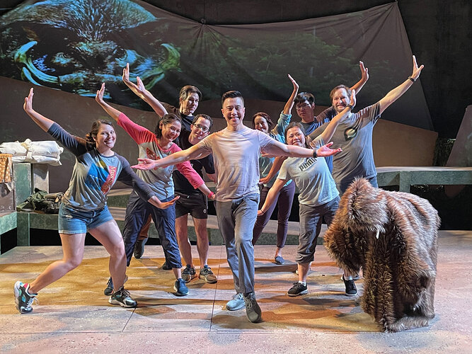 Reggie and the Boar gang....