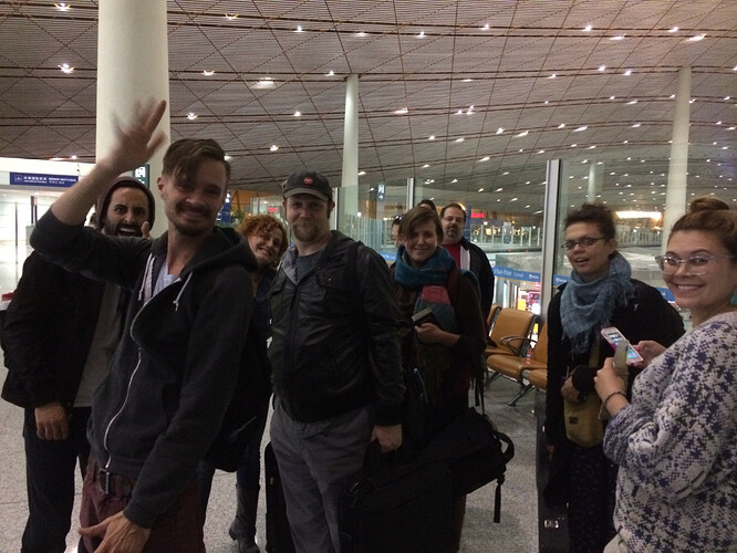 Skeens, Jesse, Dylan, LM, Kendra, some rando, Caitlyn, Gaby