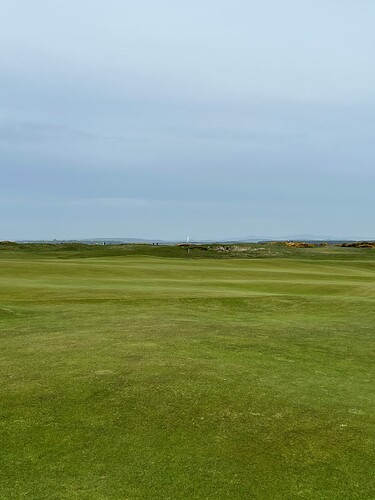 Well...that 8i went abotu 163yds...and looks really good walking up to it. <br />