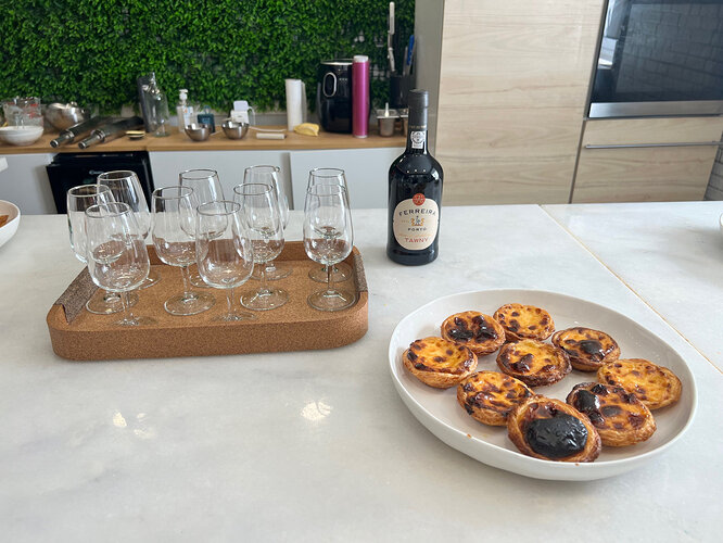 This is what we'll enjoy after the baking is done