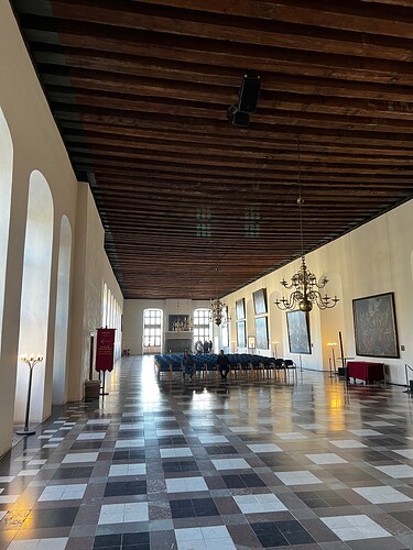 The Grand Ballroom. Where you might put on a play for a King & Queen.