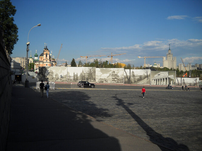 Construction is going on everywhere.