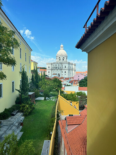 The view from our room