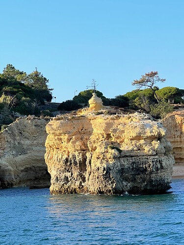 Lots of beautiful views from the boat