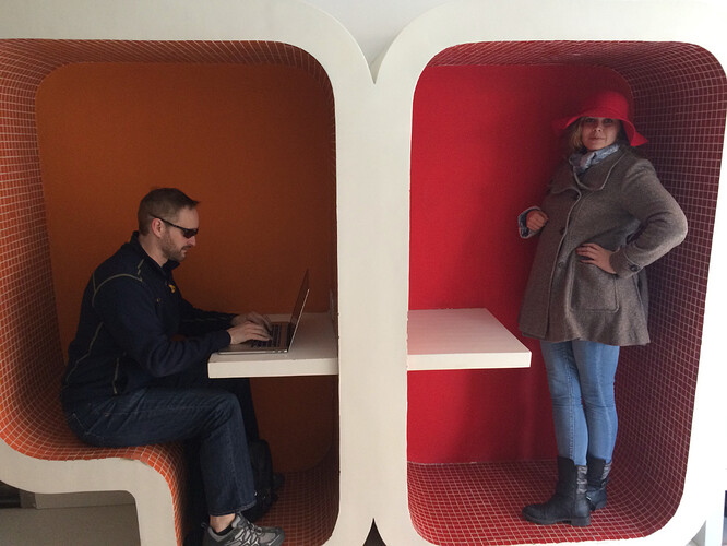 The Sun Home Fashion Hotel near Tsinghua Univ tries to be very hip. So do we.