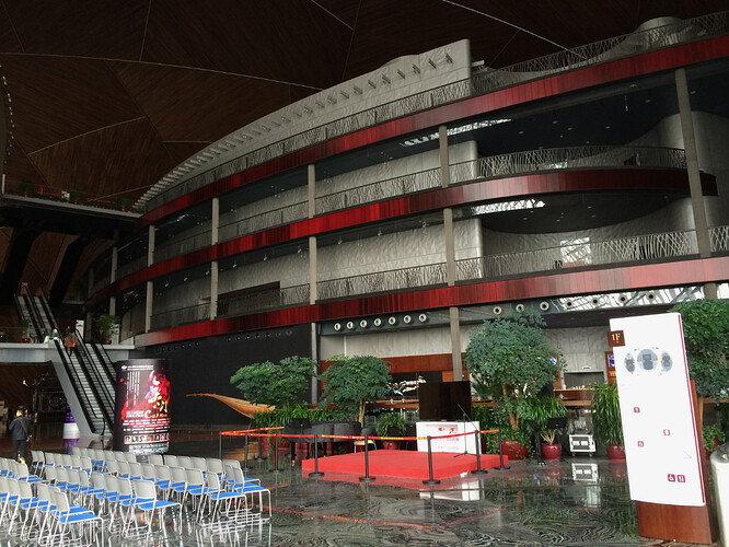 The size of the space is breathtaking