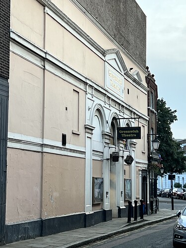 Ah...the artists' entrance