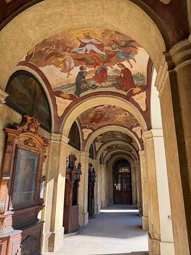 Beautiful frescos