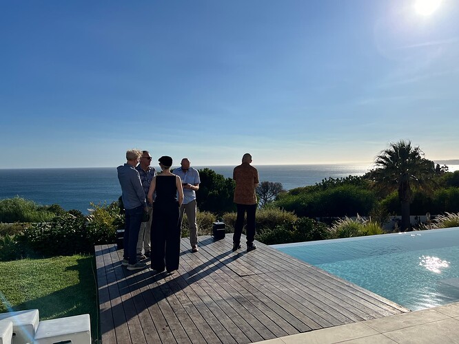 The party is getting underway