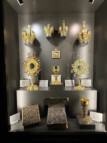 Church riches...that coulda gone to the people