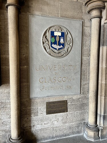 The University of Glasgow - 1451.