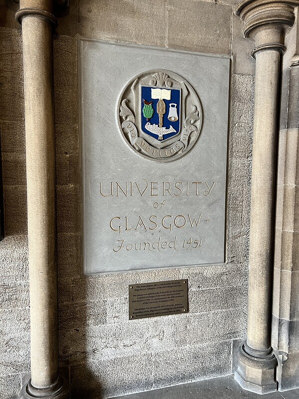The University of Glasgow - 1451.