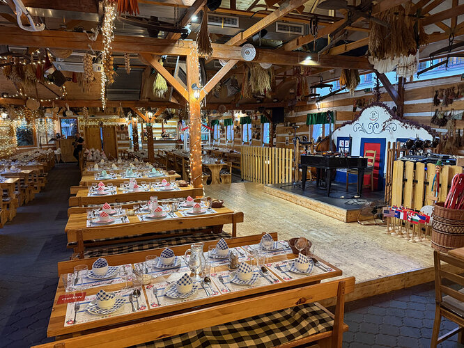 It's like a beer hall