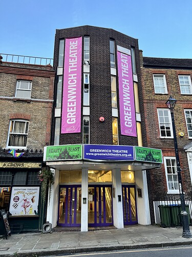 Our performing home for the next week.