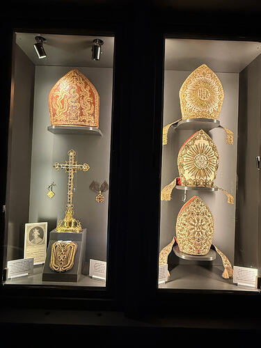 Lotsa ecclestical garb