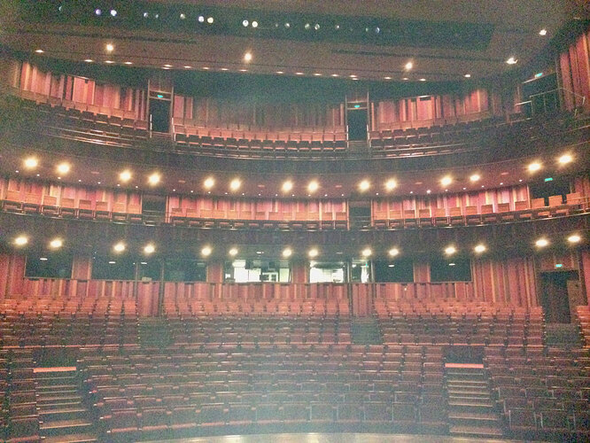 The theatre. I’d like to see Big Shot done here next year. 🙂