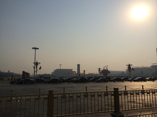 Tian’anmen Square. It’s freakin’ enormous