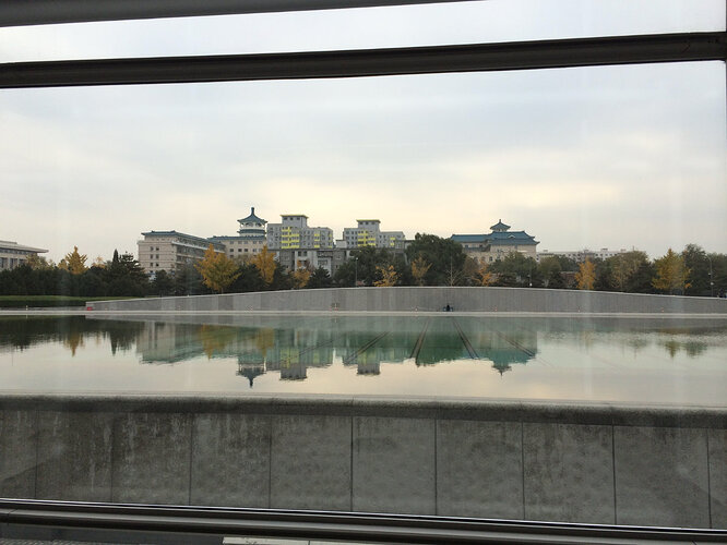 Yeah...that was water above the entrance. This is what it looks like from above