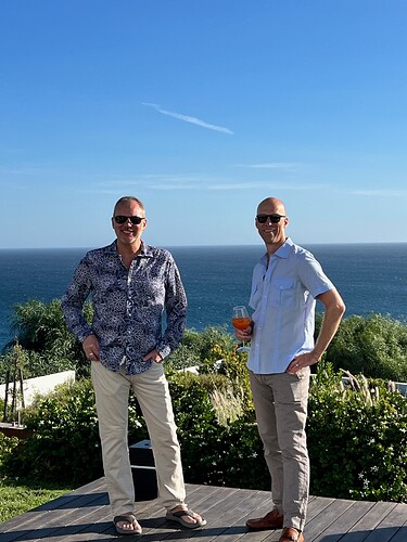 Darren starts to get his party on.