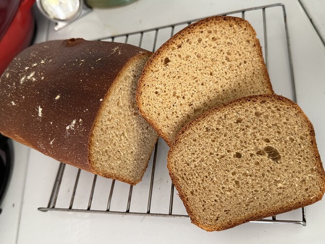 Whole wheat interior