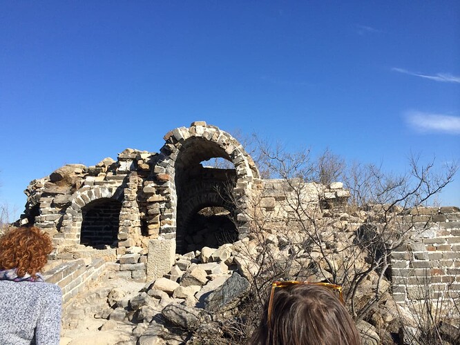 A watchtower in it’s unrestored state
