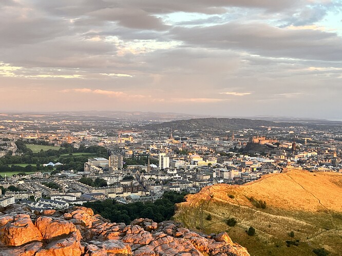 Looking out over Old Town