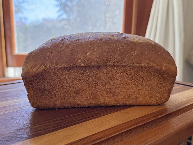 My lower carb bread loaf