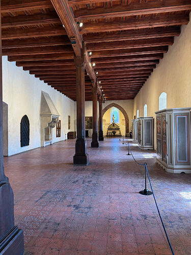 They had jousting matches in here!