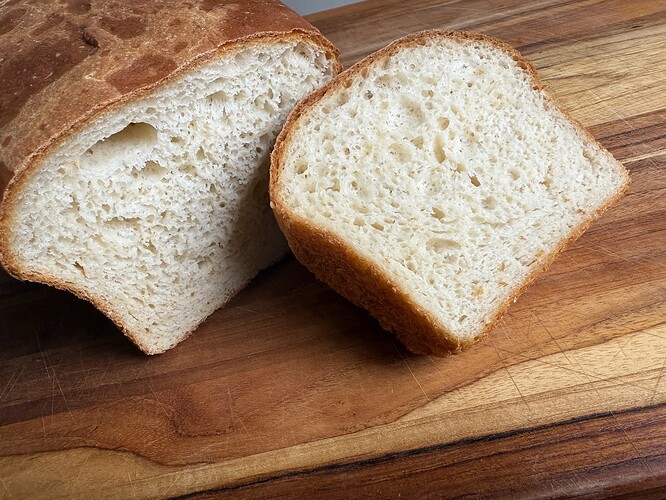 But the crumb is nice