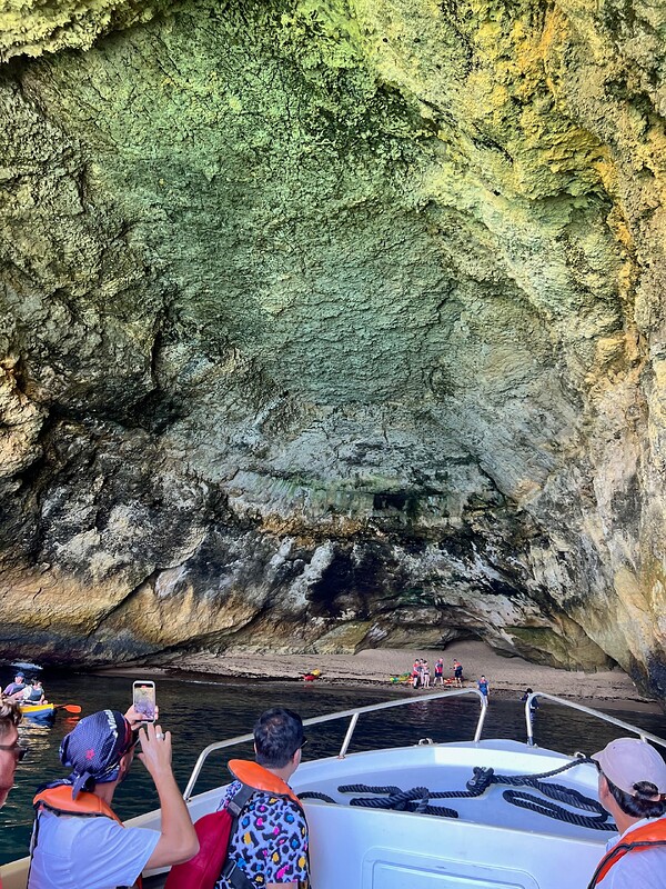 Exploring the caves